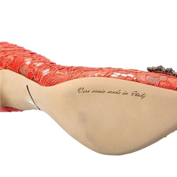 DOLCE&GABBANA Taormina lace pumps‎ with Devotion heart - Picture 7 of 7